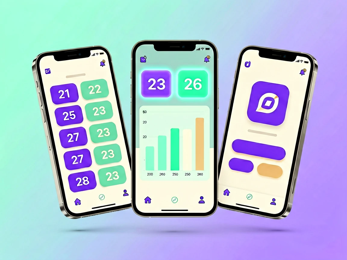 App မျက်နှာပြင် ပုံစံနမူနာများ