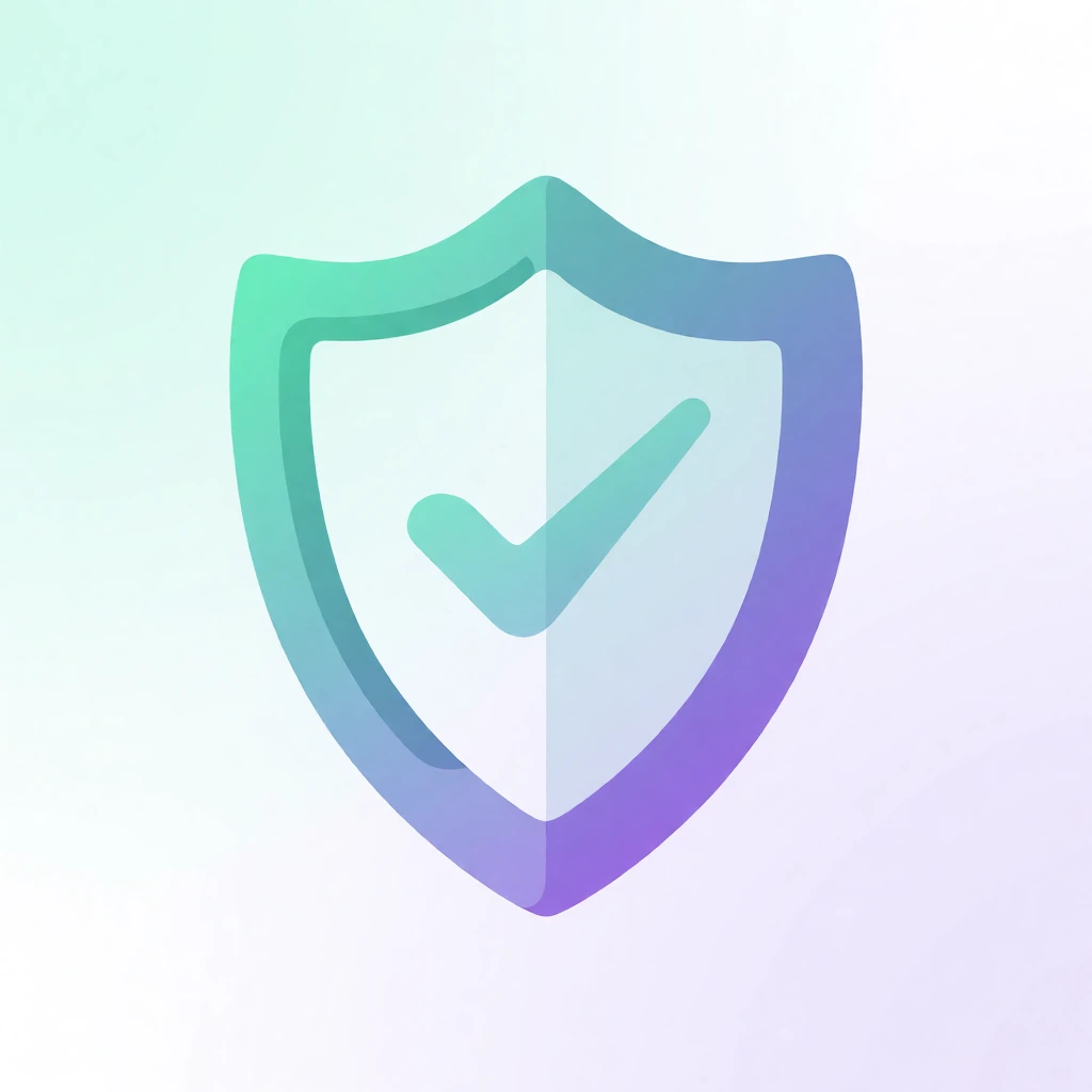 Responsible use shield icon
